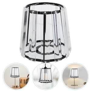 Abat jour transparent pour lampe sur pied​