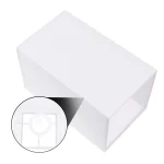 abat jour blanc rectangulaire​