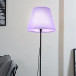 Abat jour violet pour lampe de chevet​