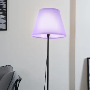 Abat jour violet pour lampe de chevet​