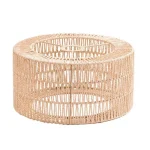 Grand abat-jour rotin pour lampe sur pied​