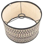 Abat jour noir et blanc​