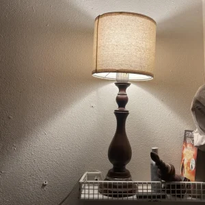 Abat jour beige lampe de chevet​