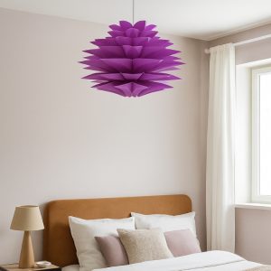 Abat jour violet chambre​