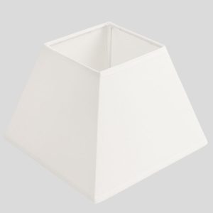 Abat jour trapeze lin​