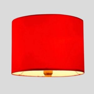 Abat jour suspension rouge​