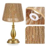 Abat jour lampe de chevet osier​