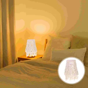 abat-jour style bohème pour lampe de chevet