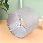 Abat jour lin gris​