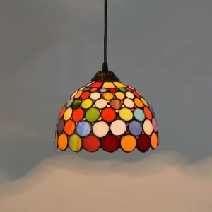 Abat-jour verre coloré​