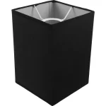 Abat jour carré noir​