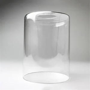 Abat-jour de rechange en verre transparent