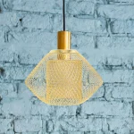 Abat jour metal dore​