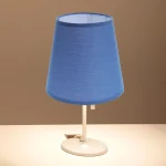 Abat jour bleu lampe de chevet​