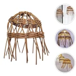 Abat-jour rotin naturel – Style décoratif