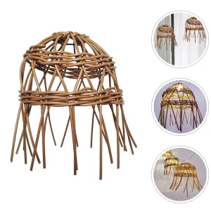 Abat-jour rotin naturel – Style décoratif