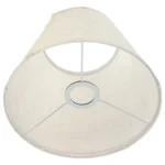 Abat jour conique lin​