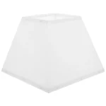 Abat jour pyramide blanc