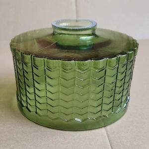 Abat-jour en verre pour lampe suspendue