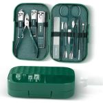 Kit manucure 12 pcs – ciseaux ongles acier inoxydable