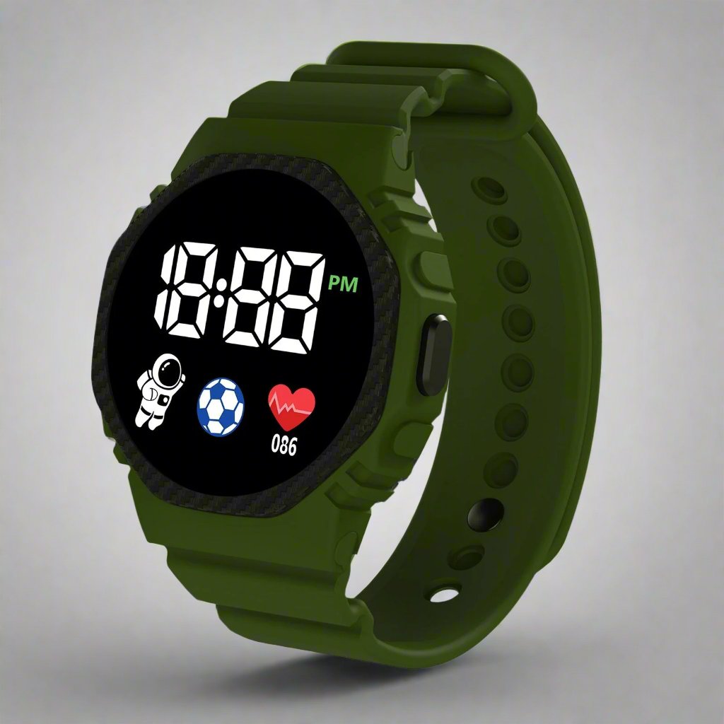 Montre digitale étanche enfant résistante | Montelac - Montelac