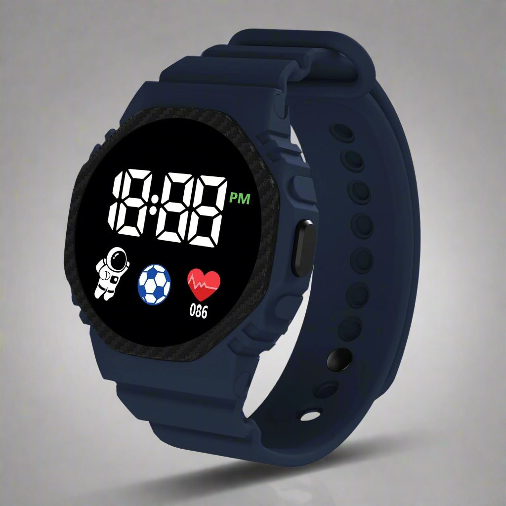 Montre digitale étanche enfant résistante | Montelac - Montelac
