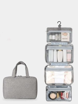 Trousse de toilette - Pliable - Rangement Innovant