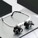 Loupe bijoutier LED – bandeau tête, lunettes grossissantes