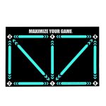 Tapis entraînement football – dribble antidérapant pliable