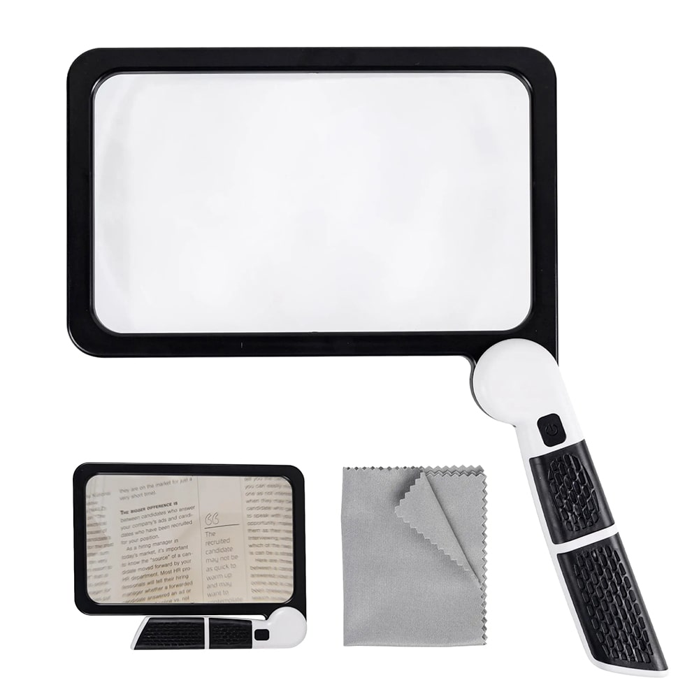 Loupe LED Pleine Page – Zoom 5X pour Lecture – Image 3