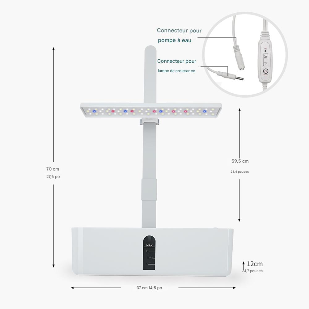 Kit Jardin Hydroponique Intelligent – Pompe & Minuterie – Image 8