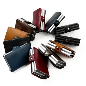 Portefeuille homme 12 cartes – Anti-RFID, protection maximale