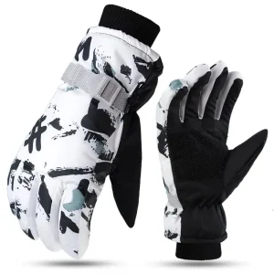 Gants de ski snowboard – Hiver chauds, imperméables, écran tactile
