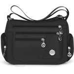Sac à bandoulière nylon femme – tissu , multi-poches
