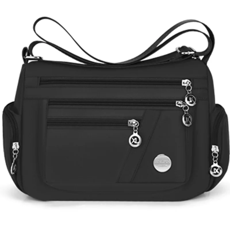 Sac à bandoulière nylon femme – tissu , multi-poches