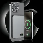 Power bank magnétique sans fil – iPhone, Samsung, Xiaomi