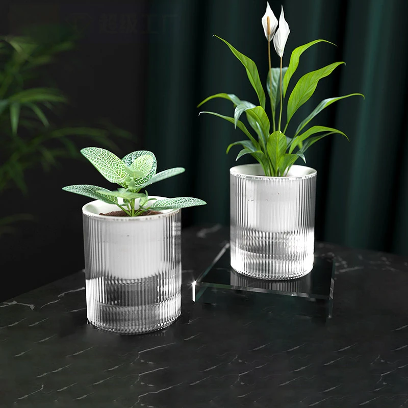Pot de Fleur Auto-Arrosant – Plantes Hydroponiques