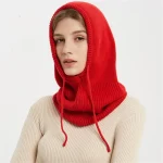 Chapeau hiver tricoté – bonnet unisexe à capuche chaud
