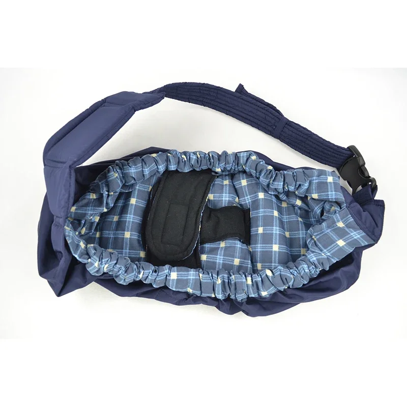 Porte-bébé sling nouveau-né – coton naturel, confort allaitement – Image 3