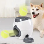 Jouet interactif chien 2-en-1 – Lanceur automatique de balle