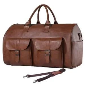 Sac de voyage homme 2-en-1 – Étanche, convertible, polochon