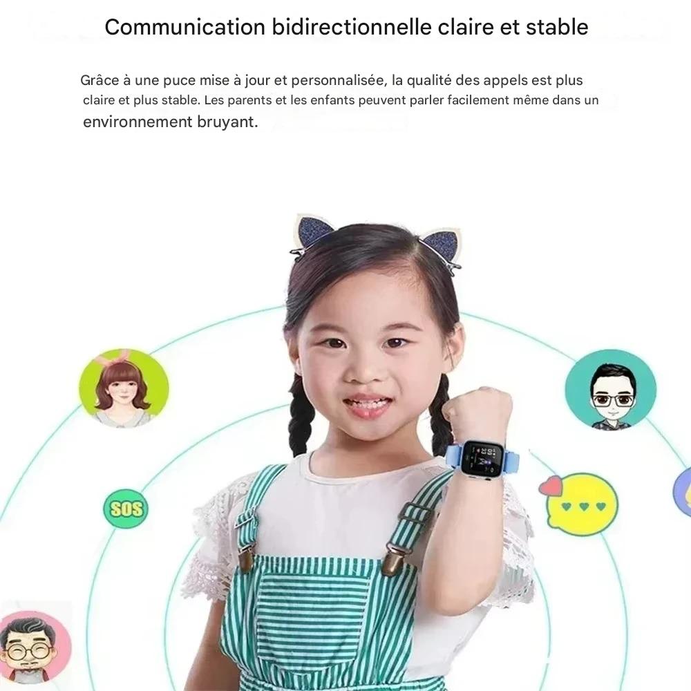Montre connectée enfant 4G – GPS, SOS, carte SIM – Image 6