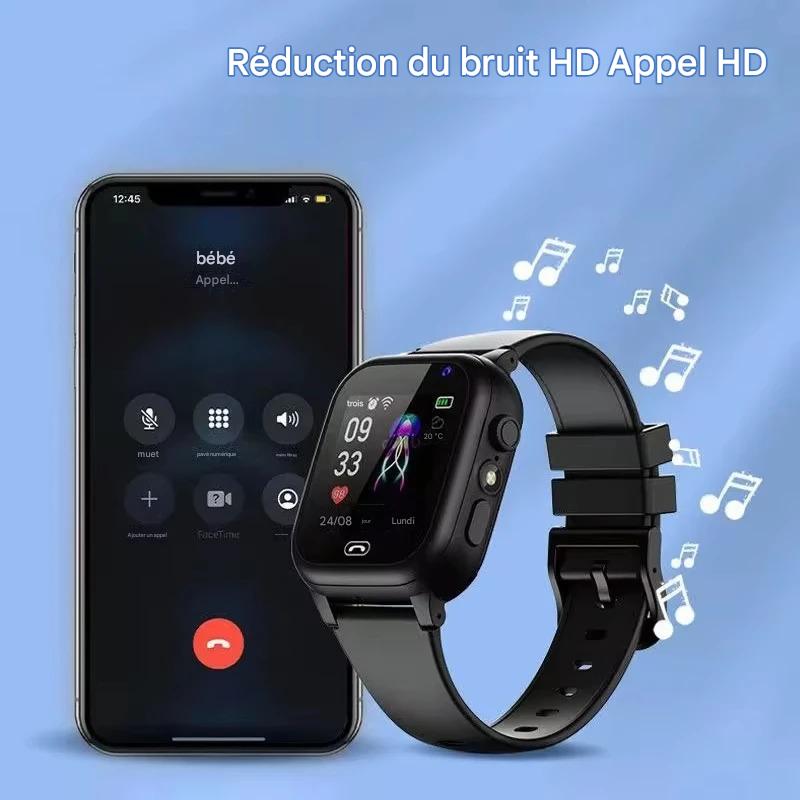 Montre connectée enfant 4G – GPS, SOS, carte SIM – Image 4