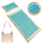 Tapis d’acupression Lotus – Massage dos, cou et pieds