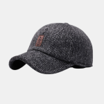 Bonnet D’Hiver Chaud Avec Cache-Oreilles Ajustable – Résistant Au Vent Et Confortable Cap Electro Paris Gris