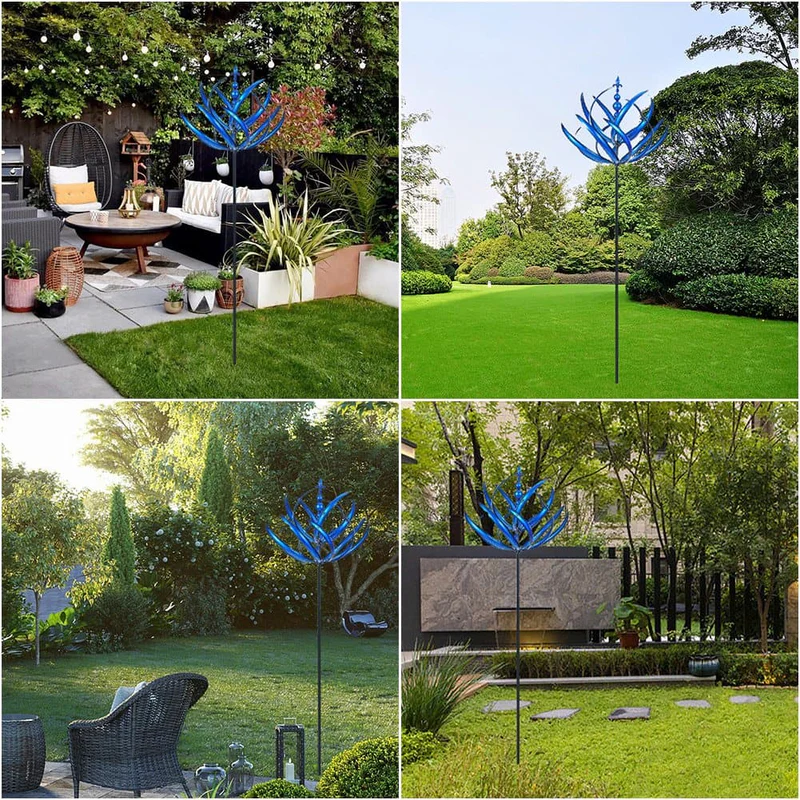 Moulin à vent élégant pour la décoration de jardin – Image 5