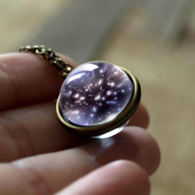 Celestia | Elegant Cosmic Universe Pendant Necklace for Cosmic Enthusiasts 1