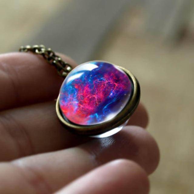 Celestia | Elegant Cosmic Universe Pendant Necklace for Cosmic Enthusiasts 2