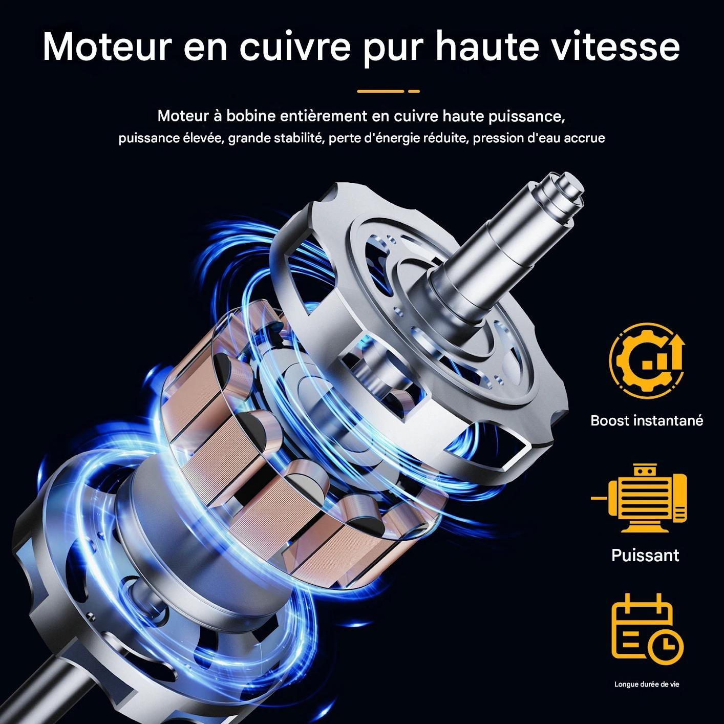 Nettoyeur Haute Pression Sans Fil – Portable et Puissant – Image 4