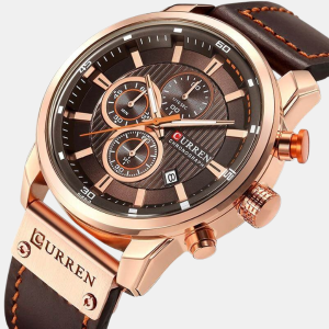 Montre Chronographe Homme de Luxe Design Audacieux